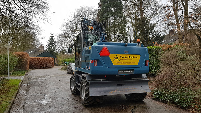 Nieuwe kraan Hooijer